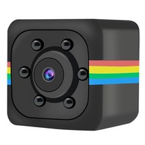 초소형 블랙박스 cctv 적외선 미니 음성 대화 감시 홈 애견 카메라 mini sq11 960p 무선 dv dvr wifi security 8 pin usb cam night, 검은색