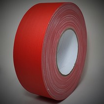테스크 무광 면테이프 개퍼테이프 GAFFERS TAPE 50MM X 55M MATT RED, 1개