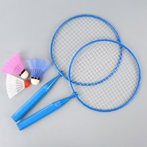 가벼운 미니 배드민턴 라켓 세트 3종 공 포함 소형 아동 배드민턴채 초경량 어린이 초등학생 라켓 놀이용 가족 운동 공원 나들이 소풍 놀이 남녀노소 셔틀콕 깃털공 스펀지공