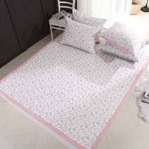아미데코 워싱 60수 아사 패드겸 카페트 델루나, 워싱 패드겸 카페트 델루나 핑크