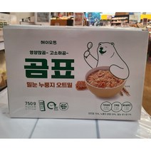 곰표 밀눈 누룽지 오트밀 25p, 750g, 1개