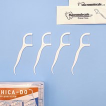 일회용 휴대용 치실 손잡이 치간치솔 테프론 치실 낱개 개별 포장 벌크 실속형, 개별 포장 치실 50pc