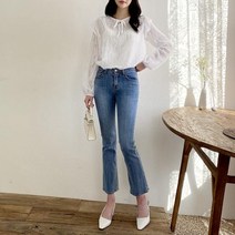 마롱패션 웨이브 날개 여성 봄 여자 블라우스