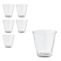 무인양품 MUJI 유리 컵 200ml 6p, 투명, 6개