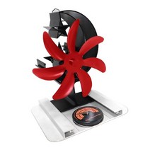 저무리 목재 난로 팬 벽난로 팬 연소 열 전원, 03 Red
