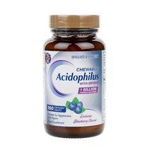 Holland & Barrett 홀랜드앤바렛 애시도필러스 블루베리맛 츄어블 100정 Acidophilus Chewable, 1개