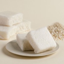 총각쓰떡 맛있는 간식 백설기 20개, 50g
