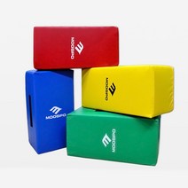 무스포 고급 사각백 (PE스폰지) F-19A/무술용품/미트, 60 x 30 x 25cm, 노랑