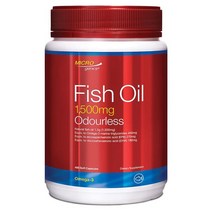 NZ 직구 마이크로제닉스 DHA 피쉬 오일 Best Value 1500mg 400Cap 1pack, 상세참조, 수량