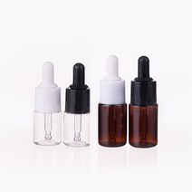 [버블빈] 스포이드공병 스포이드용기(PET재질)5ml 10ml, 5ml-투명용기+블랙스포이드