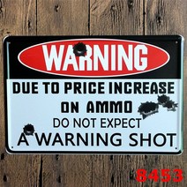 led글씨 네온바 경고 방귀 영역 무침술 금속 간판 금연 없음 사진 주석 표지판 홈 벽 장식 바 클럽 카페 호, 06 YG202_01 20x30cm