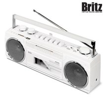 브리츠 BA-TAP1 화이트 휴대용 포터블오디오 블루투스 카세트테이프