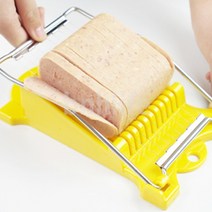 햄 계란 슬라이서 채칼 절단기 자르기 커터기 에그, 노랑