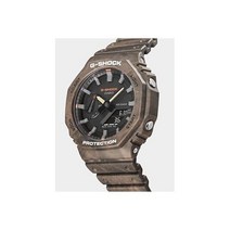 Casio 카시오 남성 G-Shock GA2100FR-5A Ana-Digi 브라운 시계