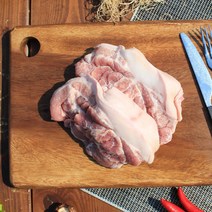 국내산 돼지덜미살 1kg 꼬들살 돼지특수부위 뒷고기모음 냉장 부산물 축산물백화점