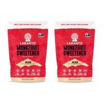Lakanto 라칸토 몽크푸르트 골든 Golden 에리스리톨 설탕 대체 800g 2개, 1개
