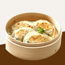[남대문 만두 맛집] 가메골 국내산 돼지고기 듬뿍 납작고기만두 (고기지짐) 500g, 1개