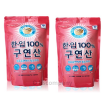 한입 100% 구연산, 2kg, 2개