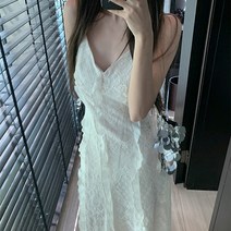 레이스 뷔스티에 롱원피스 A37953