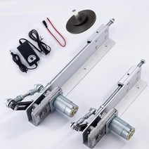 엑추에이터 모터 전동실린더 diy 왕복 사이클 선형 p미국 h 풀 속도 컨트롤러 흡입 컵이 있는 dc12v24v 텔레스코픽 선형 액추에이터 키트, [10] 24V150mm120rpm, [01] 한국플러그 Plug