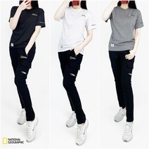 베이직 카치온로고2 반팔 긴바지 세트(남여공용)