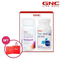 [지앤씨] [GNC] 우먼스 원 데일리 멀티비타민 +엽산800 세트, 상세 설명 참조, 상세 설명 참조