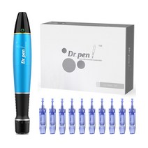 피부미용기계 얼굴마사지기 마사지기 괄사닥터 펜 A1 Microneedling 전기 스탬프 MTS 스킨 케어 Pcs 카트리, 04 AU 12 Pin