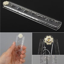 오더고 휴대용 접이식 도형자 30cm 접이식자 학용품