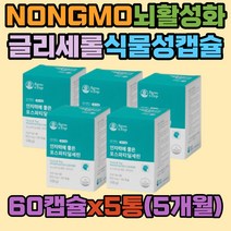 NONGMO 은행잎추출물 글리세롤 토코페롤 홍조류 식물성캡슐 비타민E 하이브레인 깜박깜박 대두레시틴 레시친 플라보놀배당체 주의력 이해력 집중력 뇌활성화 항산화 포스타딜세린 고3 수험생 입시생 50대남자선물