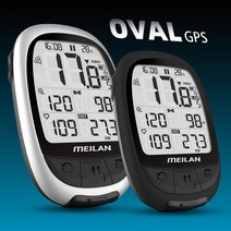 자전거네비 GPS속도계 meilan 타원형 m2 자전거 gps 네비게이션 ant+ 사이클링 컴퓨터 지원 연결 케이던스 심장 박동수 여성 남성 원형 측정기, 백인 그룹 1