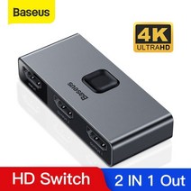 Baseus HDMI 스위처 셀럭터 4K 60헤르츠 방향