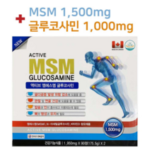 약국 액티브 MSM 글루코사민 3개월분