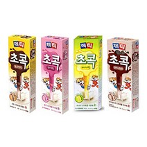 제티 초콕 10개입 초코 딸기 바나나 쿠키앤초코 중택1, 10개, 1개