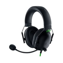 Razer BlackShark V2 X 게임용 헤드셋 블랙, Classic Black, Headset