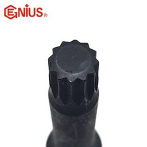 대만제 임팩 m별 비트소켓 복스알 12각소켓, 1/2인치 6mm