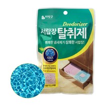 리빙굿 서랍장 탈취제 아쿠아향 본품, 2g, 10개입