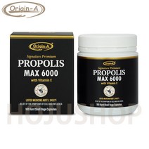 호주 오리진에이 고함량 프로폴리스 6000mg 180캡슐 비타민E, 6000mg 180정, 1개