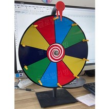 추첨기 룰렛 뽑기판 술자리 돌리는 벌칙 게임기 회전판, 40cm