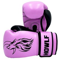 하울프 아테나 복싱글러브 / 권투 킥복싱 무에타이 MMA, 라이트 퍼플/블랙