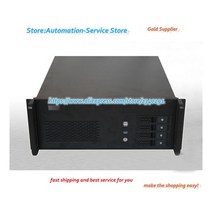 [해외] R4U4504 ATX 마더 보드 플러그 LCD 실시간 모니터링 USB3.0 4U 산업용 제어 서버 섀시, 상세내용표시