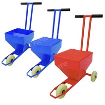 주차선 도색 페인트 스프레이 주차 라인 셀프 기계, 중형 - 뚜껑 포함 - 블루