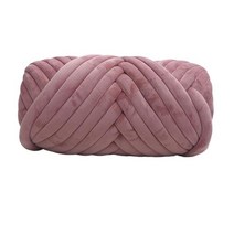쟈이언트얀 벨벳 자이언트얀 실 손 뜨개질용 두꺼운 1KG 벨벳 두툼한 원사 팔 뜨개질을 하는 관 담요 던지기 크로셰 뜨개질을위한 거대한 털실 1kg, 된장