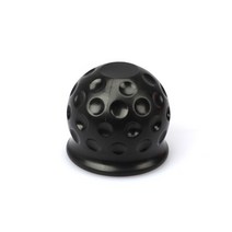 트레일러 트랙터 카라반 자동차 히치 볼 마운트 신제품 유니버설 50MM 토우 바 볼 커버 캡 트레일러 히치, 01 Black