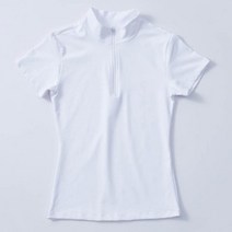승마바지 승마복 조끼 승마 의류 티셔츠 여성 티 탑스 말 등 라이더 여름 반팔 장비 플러스 사이즈, 01 백색_01 S