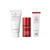 메디큐브 레드 케어 세트/레드폼클렌저120ml 흔적세럼30ml 이레이징크림50ml