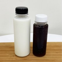 [20개]PET 190 250 300ml 36파이 친환경 원형 쥬스병 밀크티 더치커피 요거트 병, 흰색(36파이), 300ml(20개묶음)