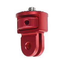 유튜브 라이브 방송용 액션캠 알루미늄 카메라 미니 삼각대 어댑터 마운트 GoPro Hero 10 9 Insta360 및 기타 표준 1/4 acc용 CNC 변환, 05 1pc