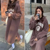 루즈핏 롱원피스 캐주얼 여자 스타일 집앞 코디 이지