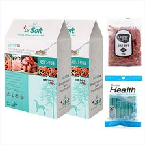 더독 닥터소프트 말랑한 소프트 사료 + 사은품, (1+1)치킨 노령견 1.2kg + 아침애
