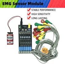 아두이노 키트 코딩 입문 교육 보드 점퍼선 6채널 EMG 근육 센서 모듈 컨트롤러는 Arduino Uno 개발 보드로, 한개옵션0